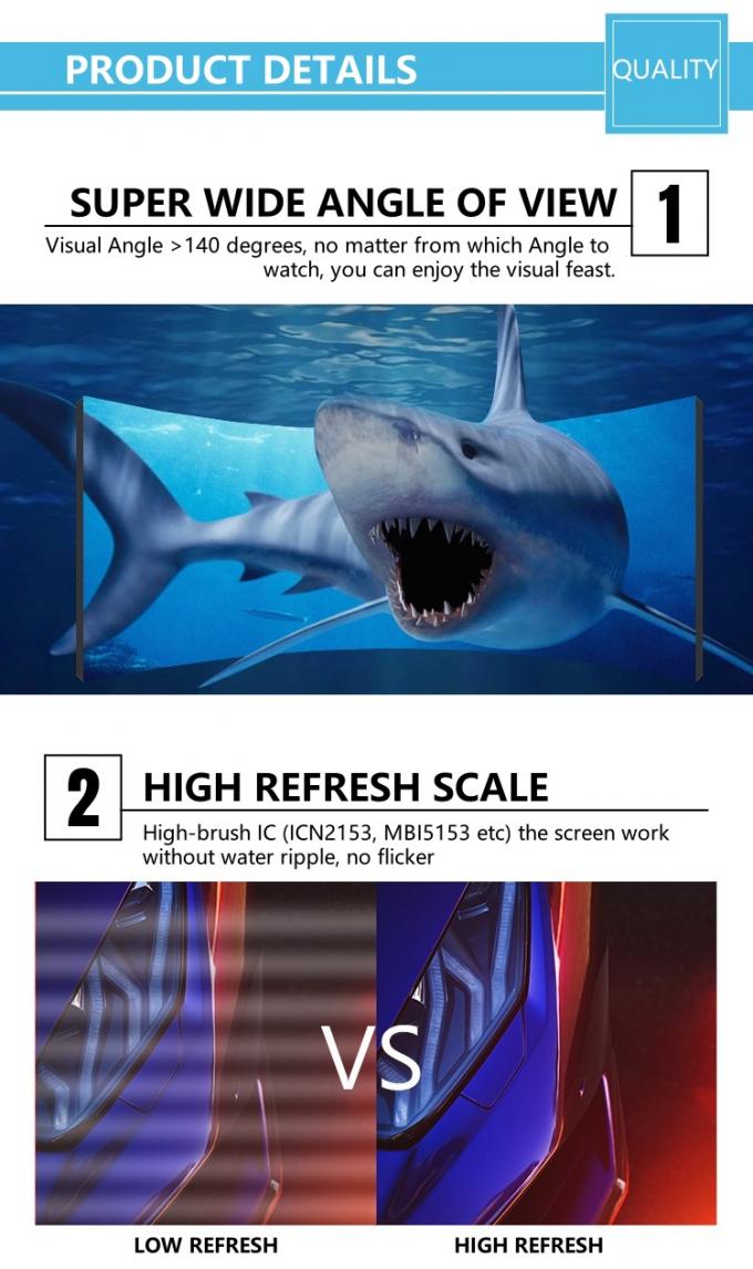 Display a LED creativo per aggiungere un tocco moderno alle case uffici e spazi pubblici 8