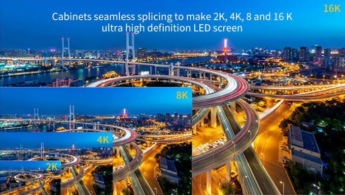 Display LED ad alta definizione a 4K 8K per installazione e installazione di video wall interni 4