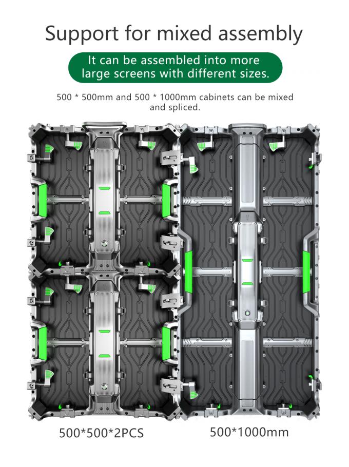 Screen a LED a noleggio con schermo video a LED ad alte prestazioni P2.5 P3 P4 P5 P6 Indoor Outdoor Led Display Screen 6