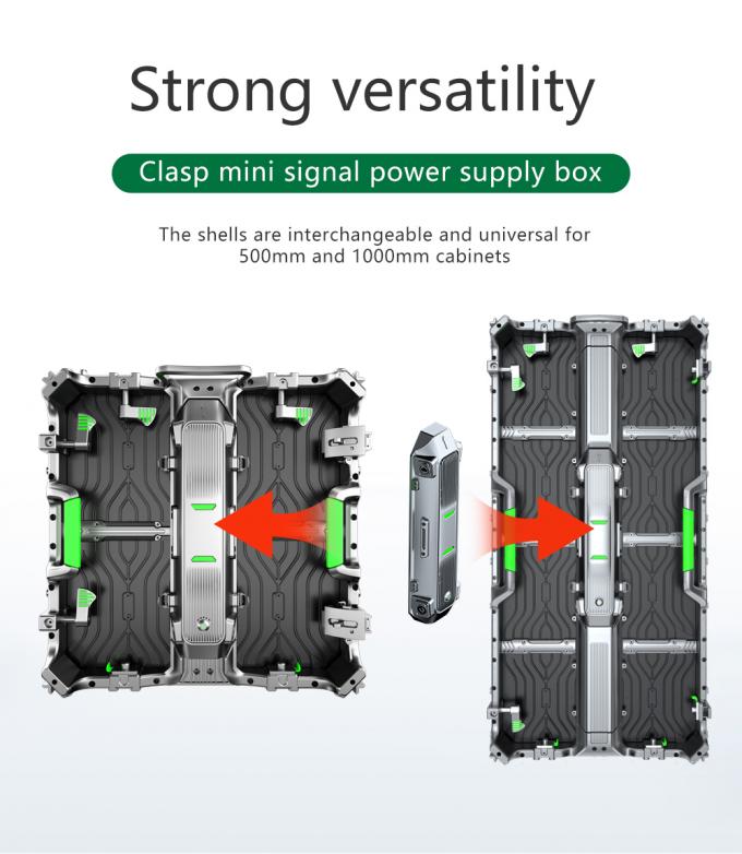 Screen a LED a noleggio con schermo video a LED ad alte prestazioni P2.5 P3 P4 P5 P6 Indoor Outdoor Led Display Screen 7