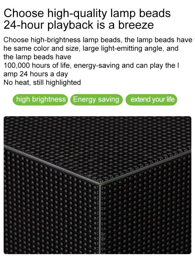 Display LED a cubo P2.5 P3 P4mm Display a LED a cubo pubblicitario 2