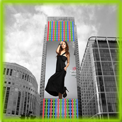 P6 Screen di visualizzazione di cartelloni pubblicitari a LED per trailer mobili digitali all'aperto con funzione SDK per agenzie di vendita al dettaglio e OEM 10