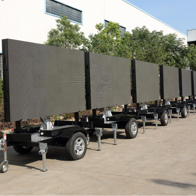 Display screen a LED all'esterno trailer mobile display display display trailer a LED 0