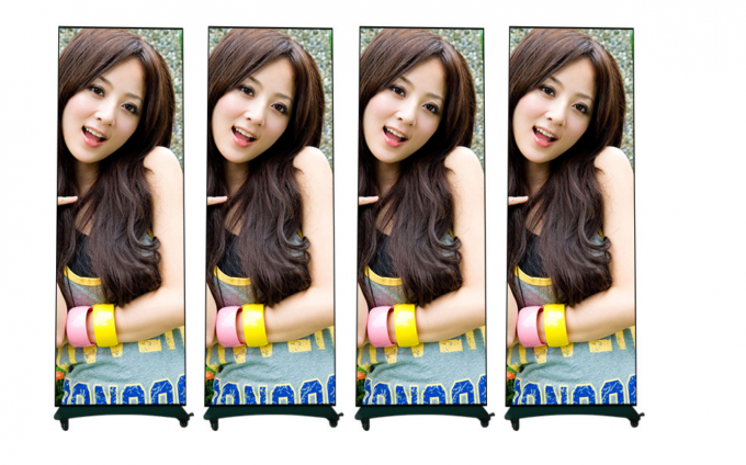 HD Display di poster a LED mobile Indoor Outdoor Pallone in piedi P1.8 P2 Foldable Led Poster Screen P2.5 Led Screen Poster 2