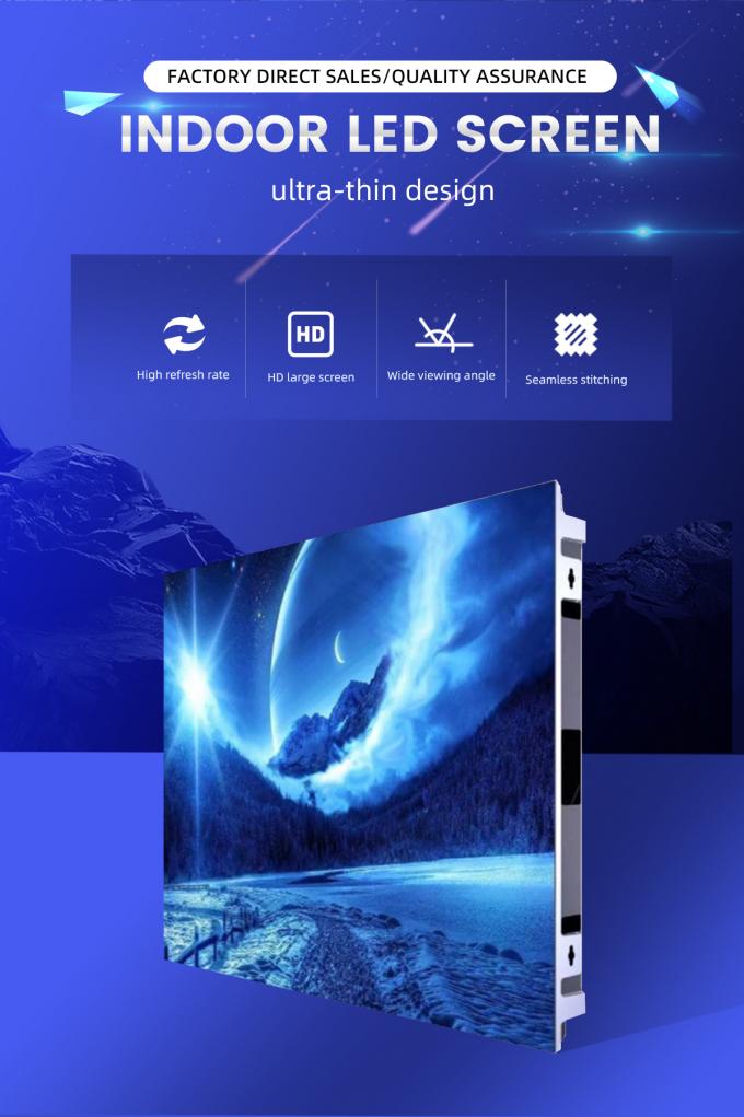 8K 4K HD P1.2 P1.5 P1.8 P2 P2.5 P3 Schermo Display a LED Video Wall Fisso Ultrathin a Colori Indoor 0