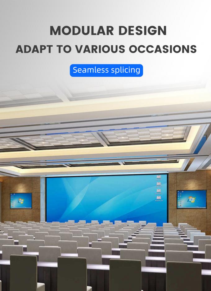 8K 4K HD P1.2 P1.5 P1.8 P2 P2.5 P3 Schermo Display a LED Video Wall Fisso Ultrathin a Colori Indoor 3