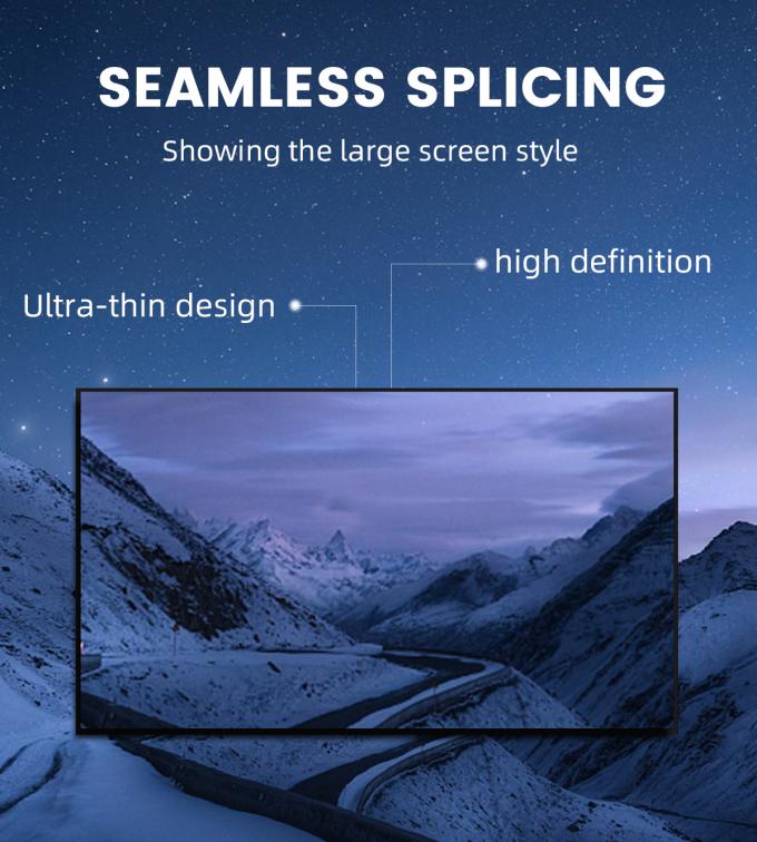 8K 4K HD P1.2 P1.5 P1.8 P2 P2.5 P3 Schermo Display a LED Video Wall Fisso Ultrathin a Colori Indoor 5