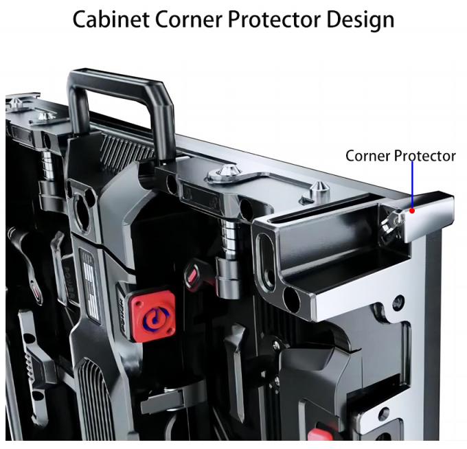 Schermo LED per interni ed esterni P1.56 P1.95 P2.6 P2.97 P3.91 per pannello display video per il backstage 1