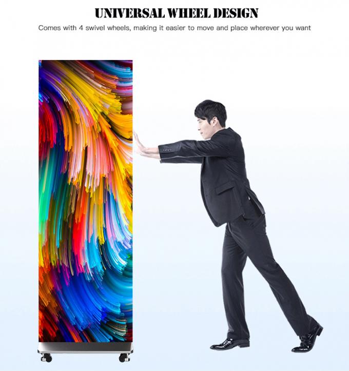 P2.5 Poster LED pieghevole Espositore pubblicitario a LED per interni 7